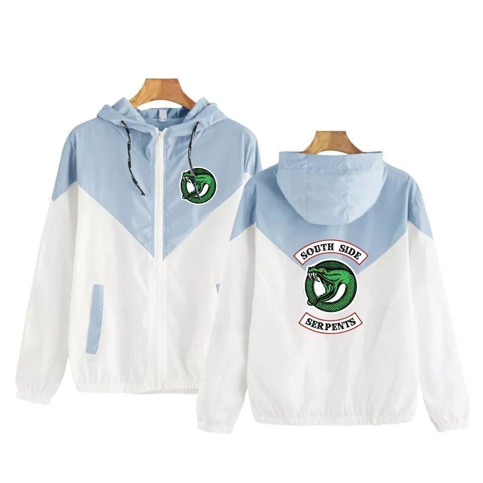 Chaqueta vintage de serpiente de Riverdale