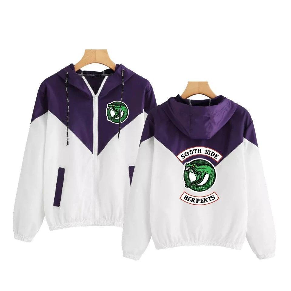 Chaqueta vintage de serpiente de Riverdale