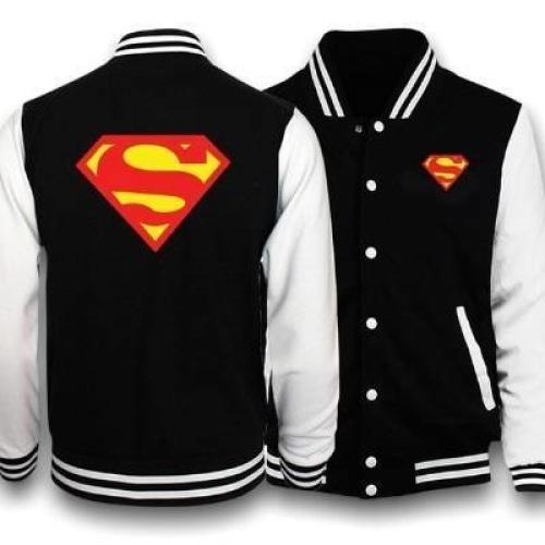 Chaqueta de Superman de la vendimia