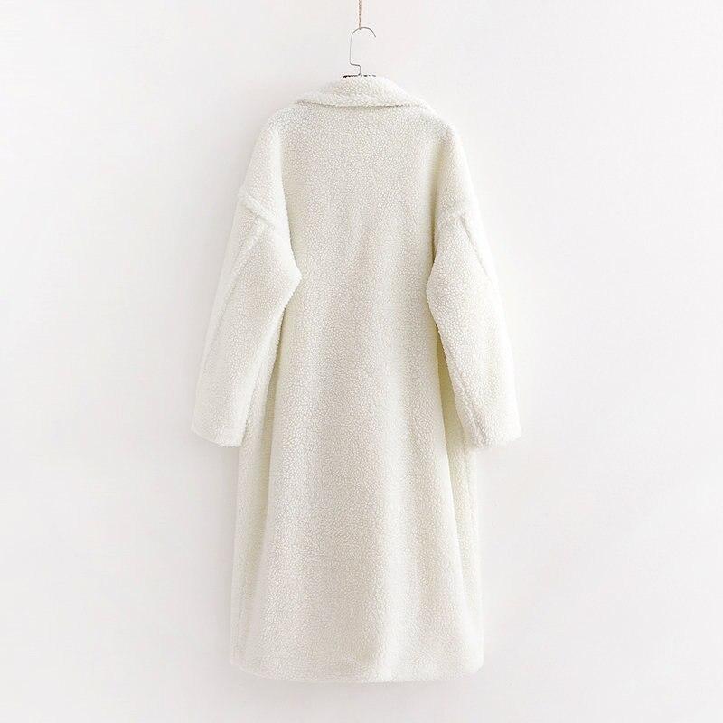 Chaqueta de peluche vintage para mujer