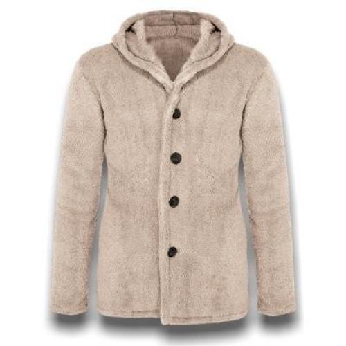 Chaqueta de peluche vintage para hombre