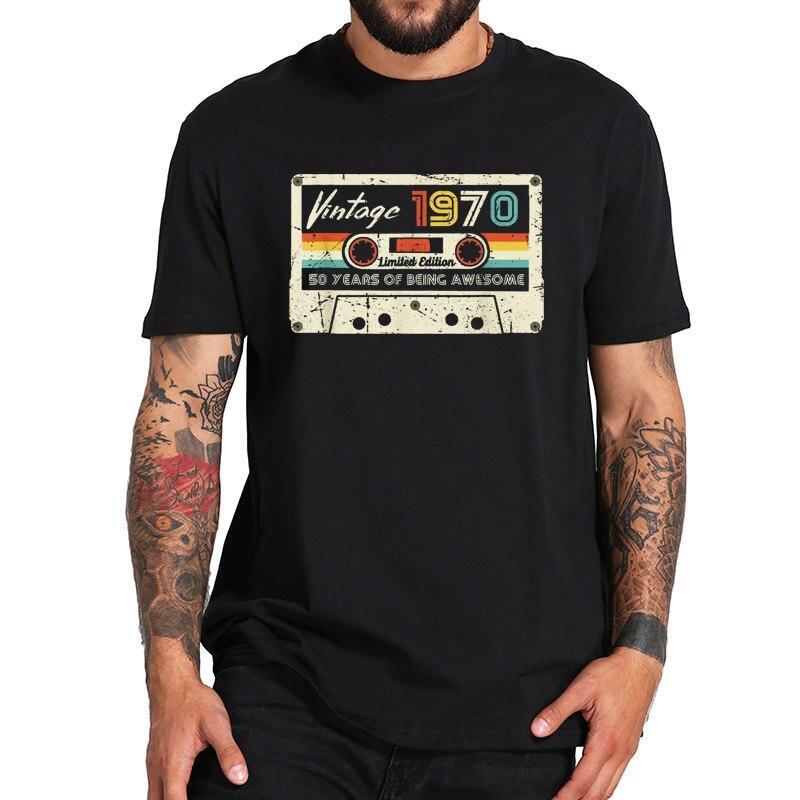 Camiseta con logo vintage de 1970