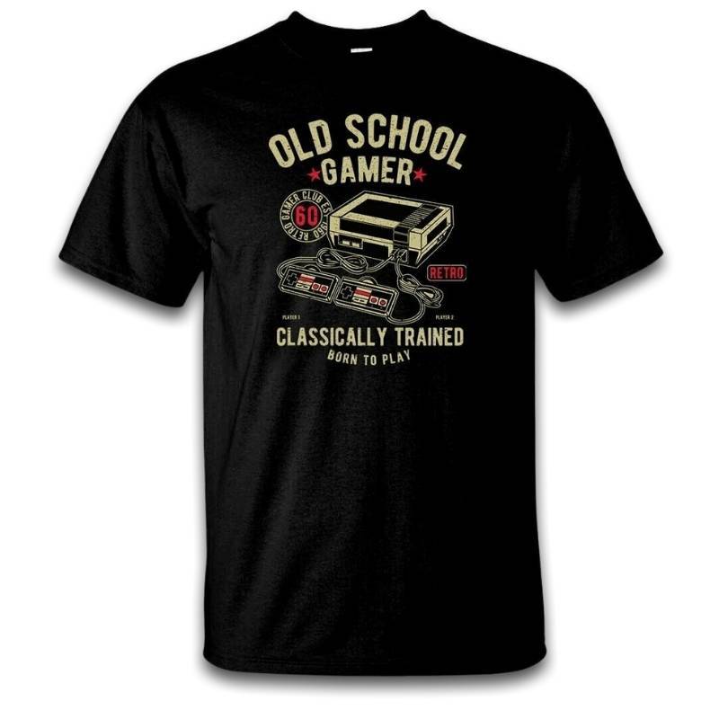 Camiseta vintage de la vieja escuela